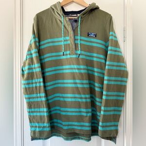 L.L. Bean Striped Hoodie